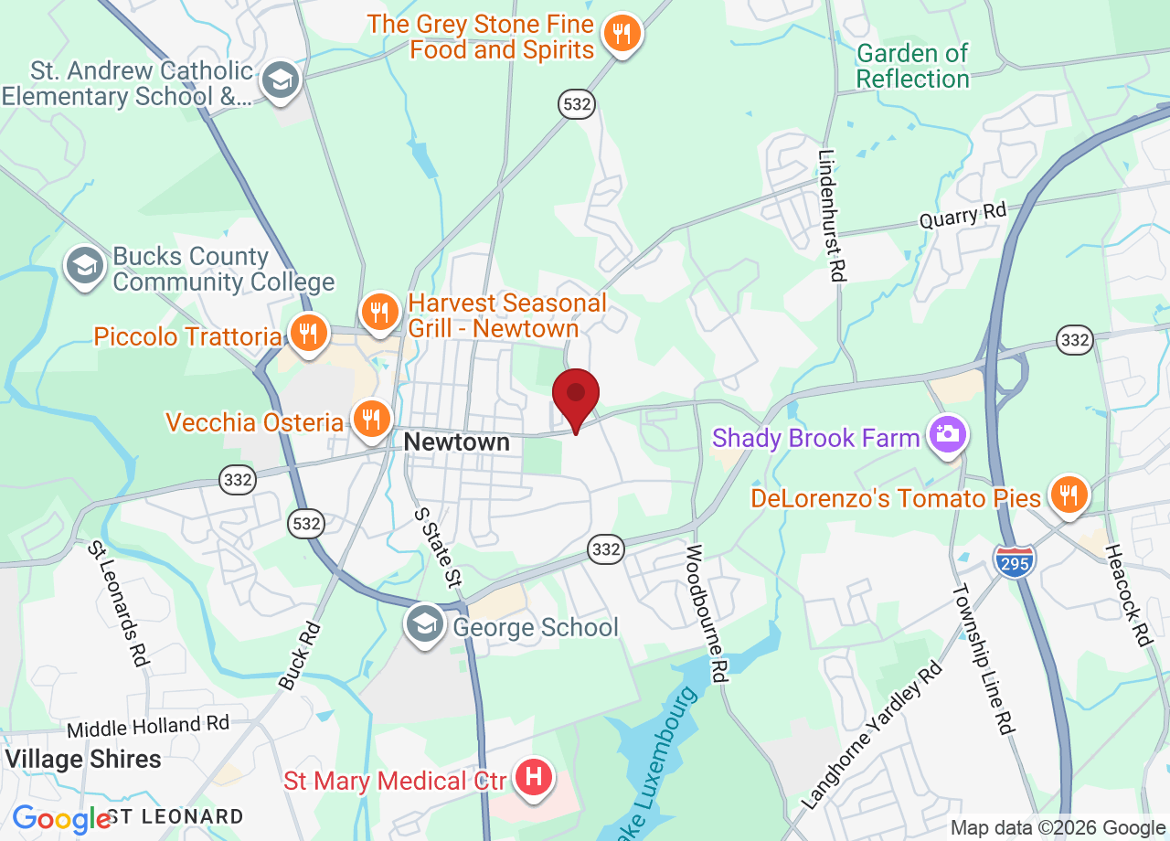 Map of 660 Newtown Yardley Road, Newtown, PA 18940